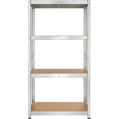 PARKSIDE Kovový regál se 4 policemi, 75 x 30 x 150 cm – Zboží Dáma