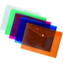 Karton PP Plastový obal A4 s cvočkom zelený