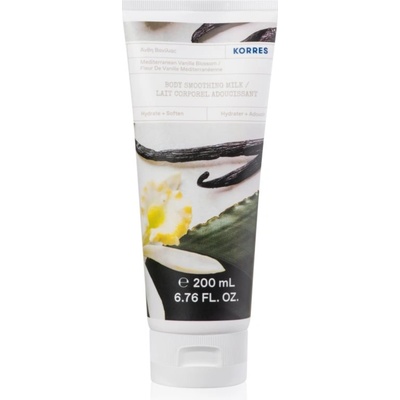 Korres Mediterranean Vanilla Blossom хидратиращо мляко за тяло с бадемово масло 200ml