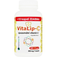 VitaLip-C lipozomální vitamín C 120+10 kapslí