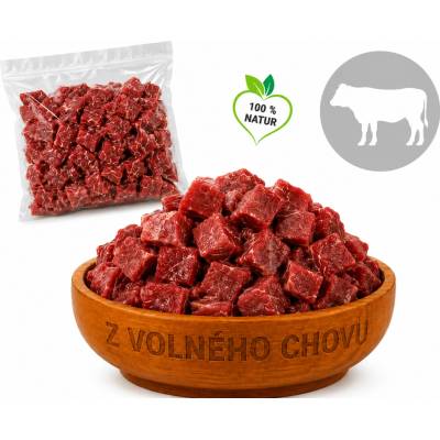 Paex Barf kostky hovězí maso 1 kg