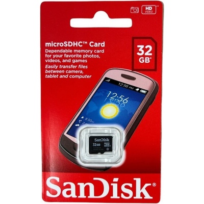 SanDisk microSDHC 32 GB Class 4 SDSDQM-032G-B35