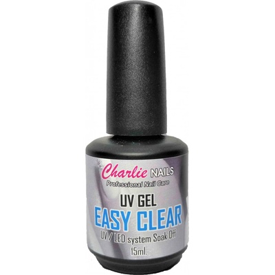 Charlie Uv Led gel Easy modelovací průhledný 15 ml