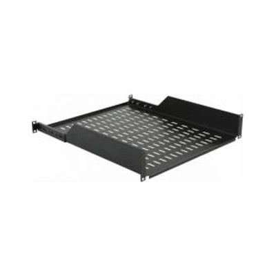 Mirsan Тава Mirsan MR. RAK1U20.01, за комуникационен шкаф, 486x200x44, 30кг товароносимост, черна (MR.RAK1U20.01)