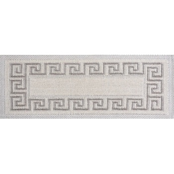 Vitaus Кремави памучни килими за стълби в комплект от 16 бр. 25x65 cm Versace Bej - Vitaus (MRD-BKL-Versace-Bej-SET16)