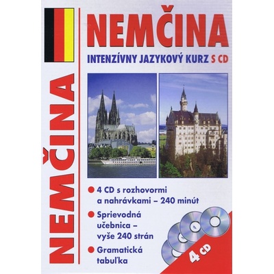 Nemčina - intenzívny jazykový kurz s CD