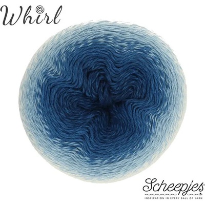 Duhové klubko Scheepjes Whirl - Indigo 1000 m