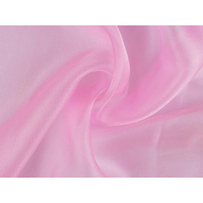 Organza dekorační s leskem Varianta: 5 růžová světlá 58746/150322/270821