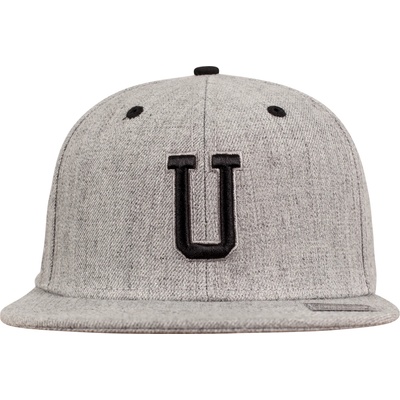 Urban Classics Шапка с козирка в сиво Letter Snapback U UB-10532-00377 - Сив, размер htgrey/L