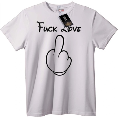 NOONEBRAND Тениска Да Пукна Любовта - XL, White