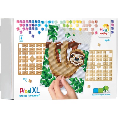 Pixelhobby Мозайка с пиксели XL, Pixelhobby, 40x50 пиксела - Ленивец (28033)
