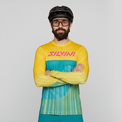 Silvini Pánský enduro Ello oranžová/zelená