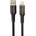 Tellur Кабел Tellur Transparent Series TLL155701, от USB A(м) към Lightning(м), 1m, черен (TLL155701)