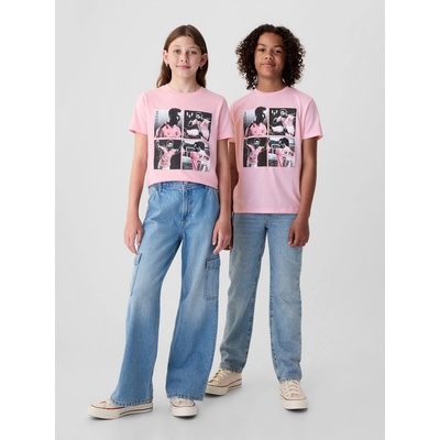 GAP dětské tričko Messi Unisex Růžová