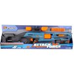 Man Yuk Toys Пушка за дунапренени стрели с пълнител за 6 броя - 76 см (bt340)