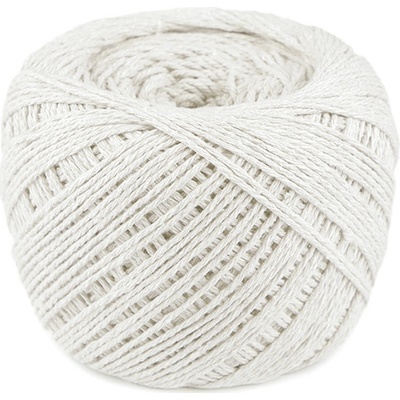 Bavlněná příze macrame Ø2-2,5 mm rozčesávací Varianta: 11 béžovobílá, Balení: 1 ks 47282/109633/238985
