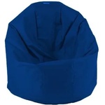 PUFRELAX Пуф 330л. , Relaxo XL - Teteron blue, За открито, Перящ се калъф, Пълнеж от Полистиролни перли (PUF-G-RXL-TEX-BLURY) - topmarket