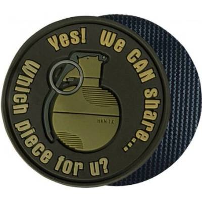 Nášivka WE CAN SHARE Brown, Helikon-Tex