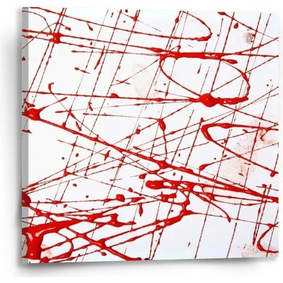 Sablio Obraz Krvavé cákance - 50x50 cm