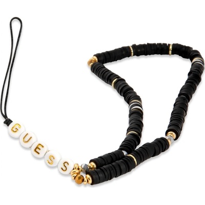 Prívesok na kľúče Guess pendant GUSTPEARK Phone Strap black Heishi Beads (GUSTPEARK)