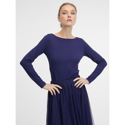 Orsay Тъмносиня дамска блуза с дълъг ръкав ORSAY Orsay | Sin | ЖЕНИ | XS