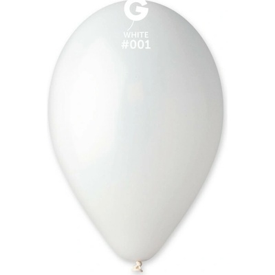 SMARTBALLOONS Balóniky BIELE 26 cm pastelové