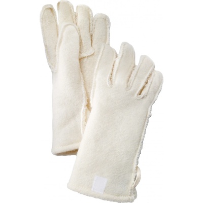 Hestra Ръкавици Hestra Wool Pile/Terry Liner 5 Finger Gloves - Offwhite - размер 6 (EU) (202-3570-0111)
