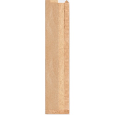 Wimex Papierové vrecko s okienkom 8cm 12+5 x 59 cm `Baguette` (1000 ks)