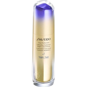 Shiseido Vital Perfection LiftDefine Radiance Night Concentrate нощен серум с лифтинг ефект за жени 80 мл