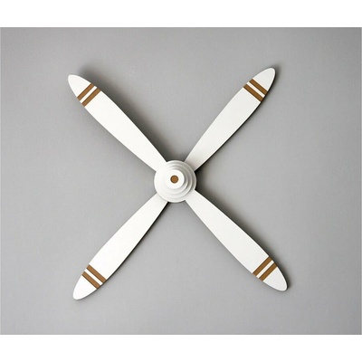 Unlimited Design for kids Propeller nástěnná dekorace bílá