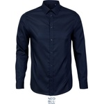 Neoblu 3182 blaise men / Мъжка риза с дълъг ръкав от микро твил - нощно синя xl (24318204604)