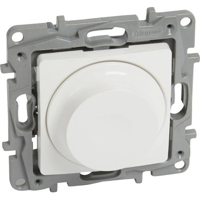 NILOÉ OTOČNÝ STMÍVAČ 300W BÍLÁ LEGRAND 764588
