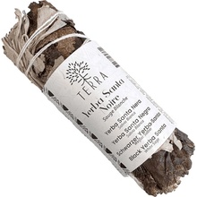 Terra Svazek pro vykuřování White sage a Yerba Santa Noire Šalvěj bílá a černá svatá tráva 10 cm 20-30 g