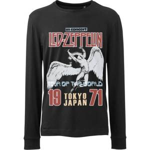 NNM мъжка тениска с дълъг ръкав Led Zeppelin - Japanese Icarus - Black - RTLZELSBICA