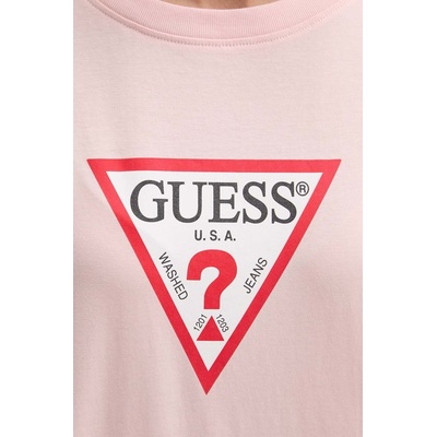 Guess Jeans Памучна тениска Guess Jeans (W4YI76.K8HM0)