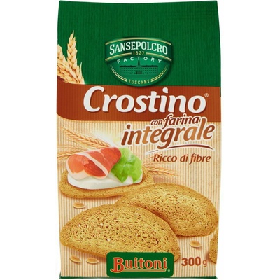Delverde chrumkavé talianske mini toasty z celozrnnej múky 300 g