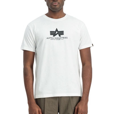 Alpha Industries Basic T Rubber White/Black