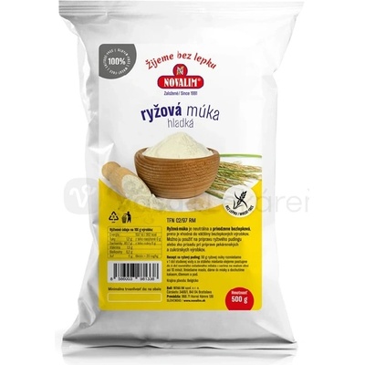 Novalim Ryžová múka hladká 0,5 kg