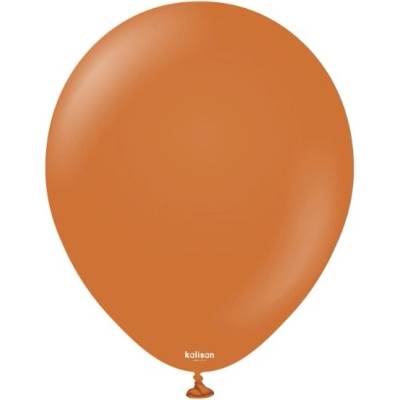 Kalisan Balloons Balonky karamelově hnědé, Standard Caramel Brown 30 cm 12"