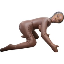 NMC Doggy Pose nafukovací panna černoška