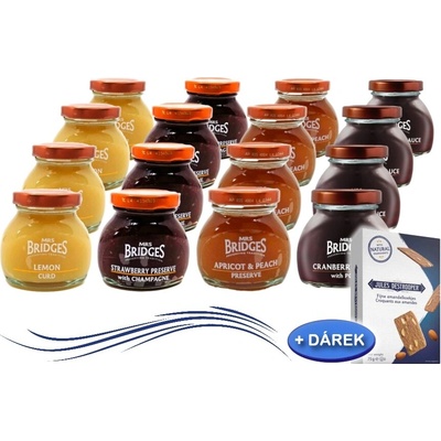 Mrs. Bridges džemy Fruit Mix 16 x 113 g