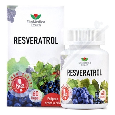 EkoMedica Resveratrol 60 kapsúl
