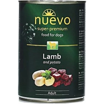 Nuevo Dog Adult jehněčí 400 g