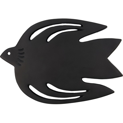 House Doctor Подложка за горещи съдове Pira черна (206972010)