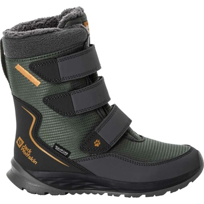 Jack Wolfskin POLAR BOOT TEXAPORE HIGH VC K zelená čierna