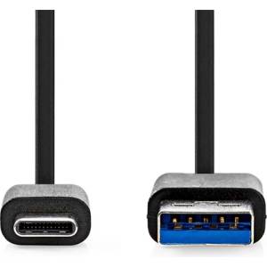 Nedis CCGW61600BK10 Кабел USB 3.2 Gen 1, USB-A щепсел - USB-C (USB-C) щепсел, 60 W, 1 м (CCGW61600BK10)