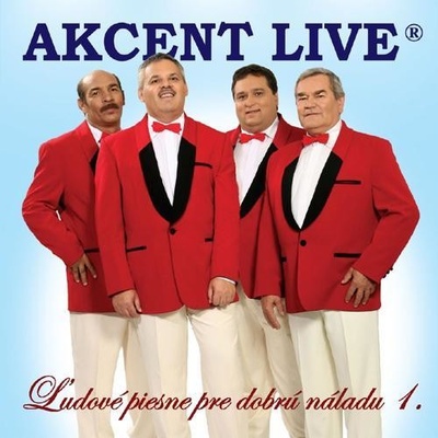 AKCENT LIVE - LUDOVE PIESNE PRE DOBRU NALADU 1 CD