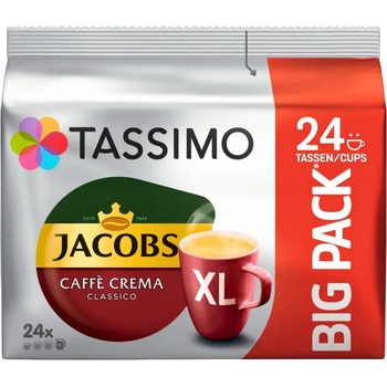 TASSIMO Jacobs Caffe Crema Classico XL BIG PACK (24)