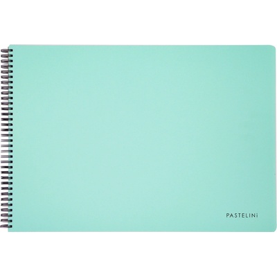 Karton P+P Skicár so špirálou A3 tw 40 listov 190g PASTELINI zelená