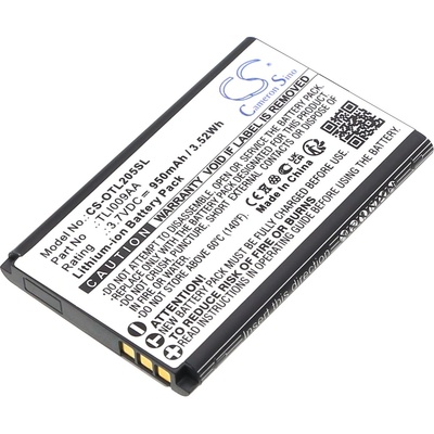 Cameron Sino Батерия за Alcatel One Touch 2053 и други, 950 mAh, Li-Ion (CS-OTL205SL)
